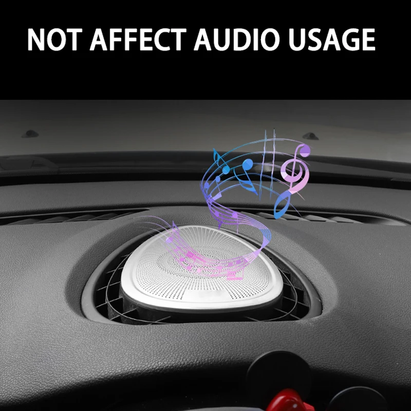 Car Dashboard Air Outlet Vent Center Cover Stickers For Mini Cooper F54 F55 F56 F57 Speaker Shell Interior Car Accessories