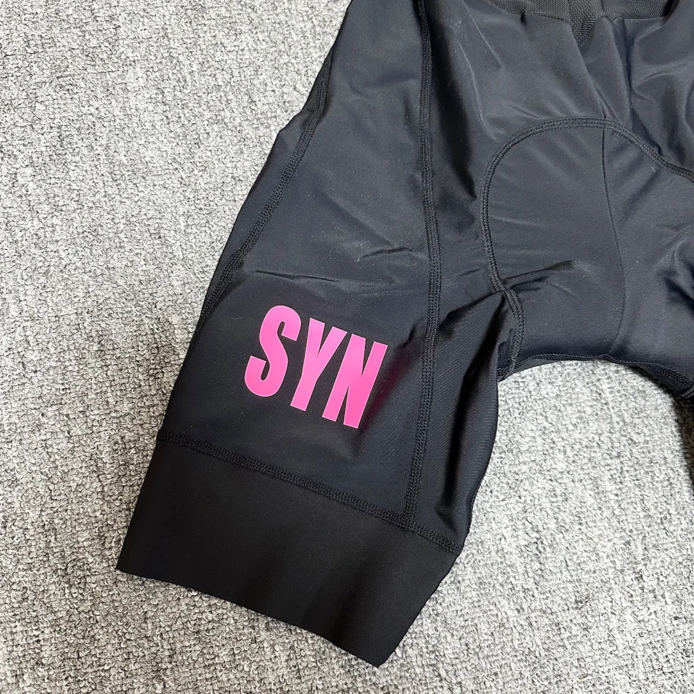 SYN Cycling Bib Shorts Men Outdoor Wear Bike Ride 6 Hours Padded Riding Bib Tights Bicycle Men's Cycling Clothing Mtb Short cycling bib shorts