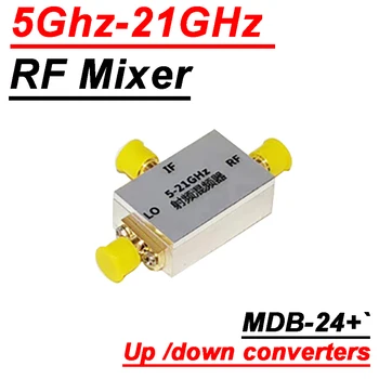 5-21GHz RF Frequenza Mixer su e giù Convertitore di Frequenza C/X/KU Banda Mixer RF Accessorio Trasmettitore Ricevitore Radio Amplificatore