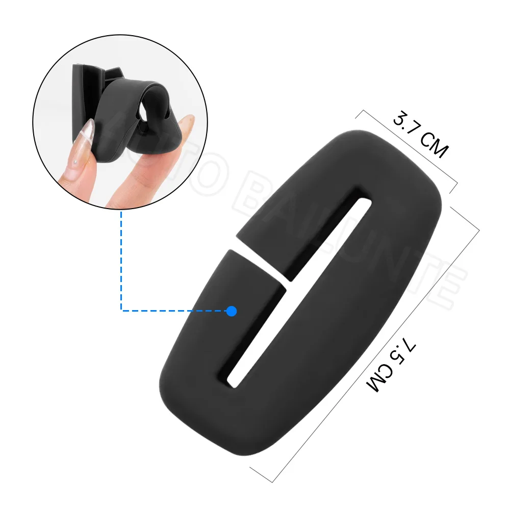 Car Seat Belt Buckle Protector Cover Soft Silicone For Changan CS95 CS85 CS75 CS35 Eado Alsvin 7 CS15 CS55 Interior Accessories