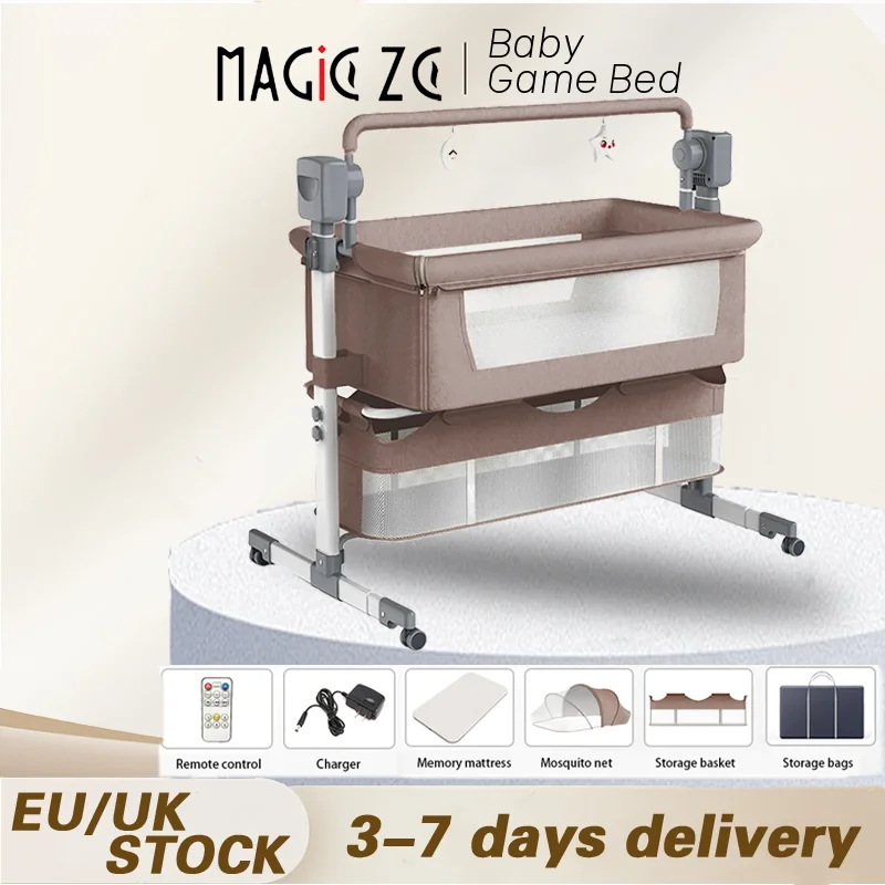 Lit de jeu pour bébé, accessoires pour bébé, berceau multifonctionnel pliable, Portable, soins pour enfants, nouveau-né