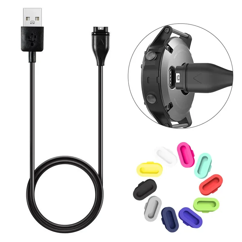 Cavo Di Ricarica USB Per Garmin Venu 2/2S/SQ, Fenix 6/5, Forerunner 945/935 – AWADUO 1 Metro - 3