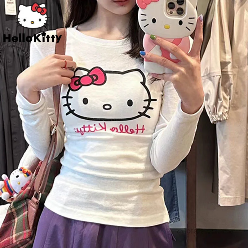 VICTORIA COUTURE belle chemise à manches longues Hello Kitty