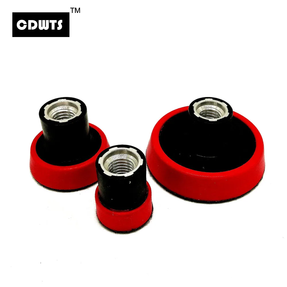 CDWTS 1"+2"+3" Plate Backing Plate Pad For RO Polisher Polishing Car Wash and Care Tools M14 Car Polishing Wheel