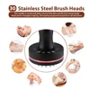 Electric Meridian Brush HeatingVibration Gua Sha Device Micro-current Electric Meridian Massage Brush for Full Body 4