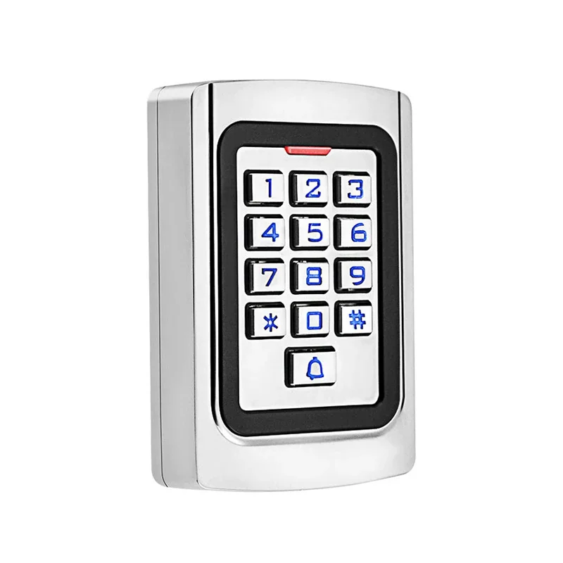 WIFI Tuya APP Waterproof Backlight RFID Door Access Control System Keypad 2000 Users 125KHz EM Card Metal Access Controller access control keypad