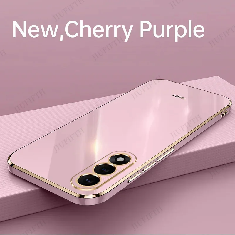 Enhanced Silicone TPU Shockproof Phone Case with 6D Plaiting Design