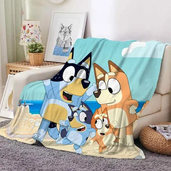 Bluey Bingo Flannel Blanket 1