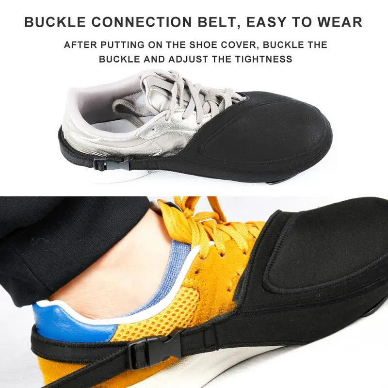 Motorcycle Foot Shifter Cover Motorbike Shifter Shoe Cover Protector Pad Wear-Resistant Motorbike Toe Protector for Boots Shoes