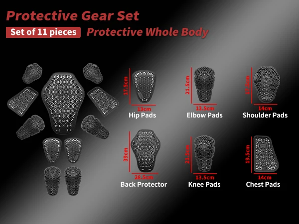 CE Level 1 Moto Motorcycle Back Elbow Knee Shoulder Protector Jacket Insert Gear Armor Motocross Racing Chest Hip Protection Pad motorcycle back protector motorcycle knee pads motorcycle armor motorcycle body armor body protector motorcycle armor vest motorcycle armor pads motorcycle armor accessories