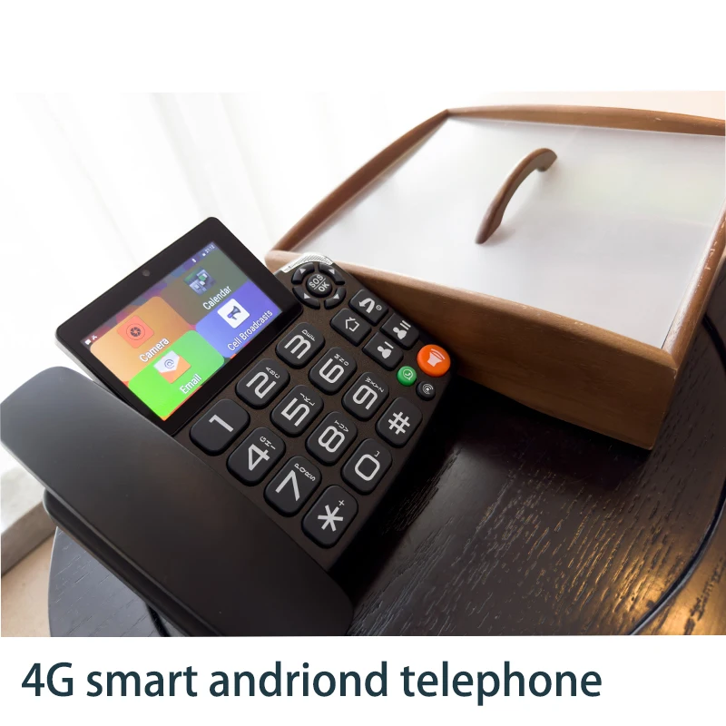 Smart 4G Cordless Phone Google Play 3G+32G Android System Multi-Language IOT Remote Control wifi hotspot phone cordless phone smart mobile phones wifi fixed phone