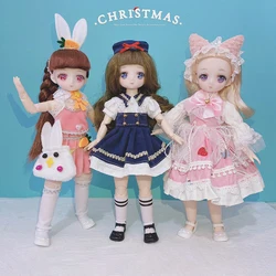 Poupée habillée mignonne de 30cm, poupée bidimensionnelle, visage animé, 1/6 BJD, jouet pour enfants, cadeau d'anniversaire, poupées Lol 