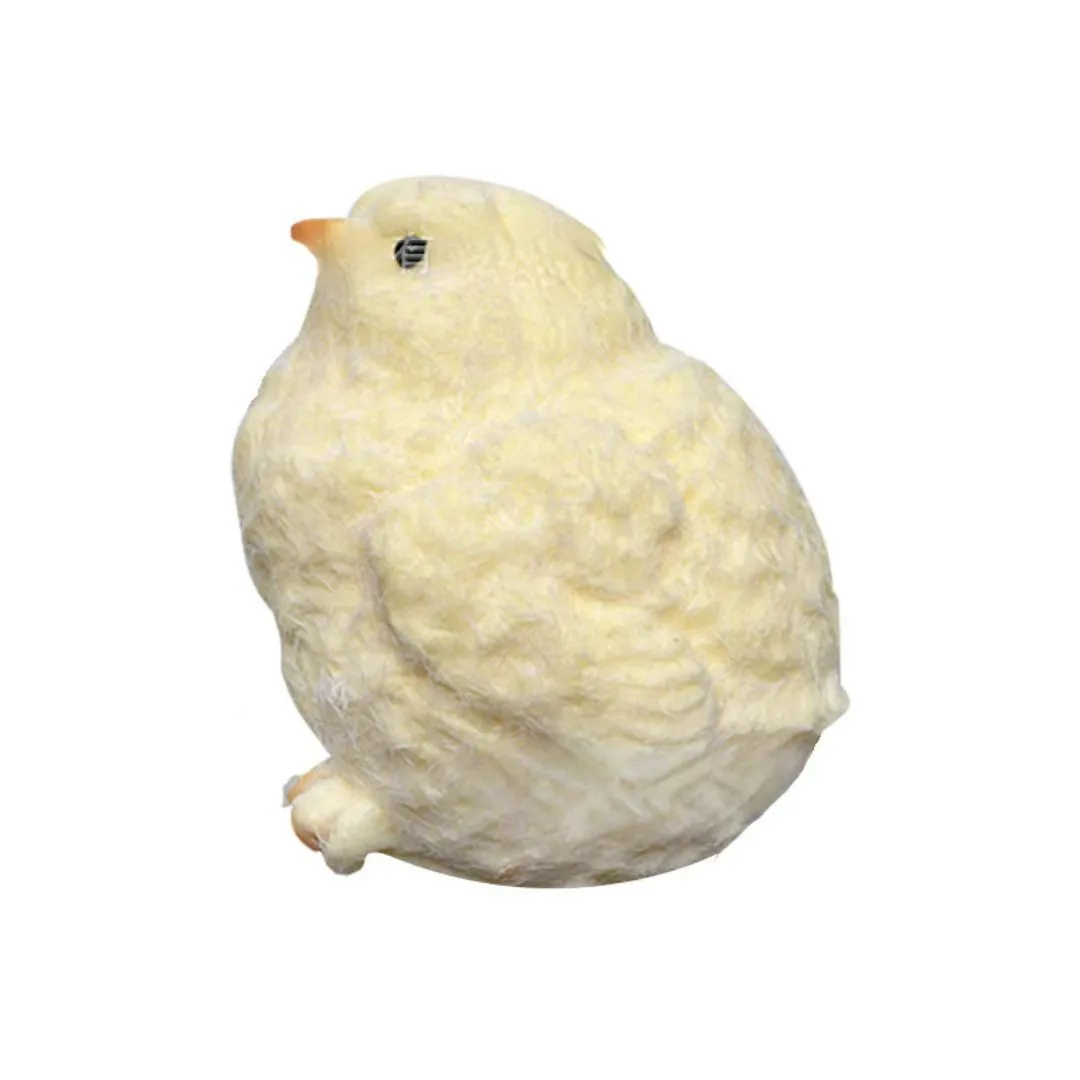 Handmade Yellow Big Chicken Plush Silicone Squishy Pinching Toys Cute Hen Chicks Taba Squeezing Toy Fuzzy Release Hand Stress 3