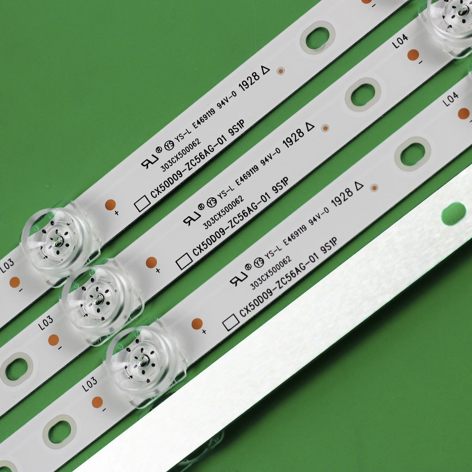 Barra de Tira Led Backlight Lâmpada para Dm-led50uq31 _ V02 006as Jl.d50091330006ds-m U50e7000e U50f7000e 50ust5970 - Imagem 6