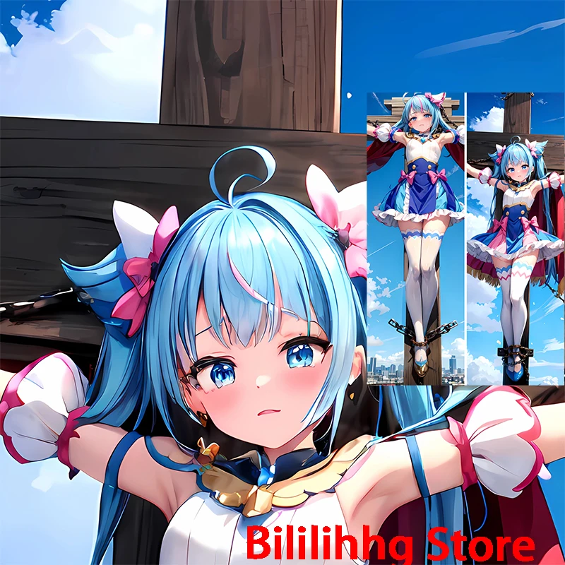 

Dakimakura anime Spreading Sky! PreCure crucifixion defeat Double-sided Print Life-size body pillows cover Adult pillowcase
