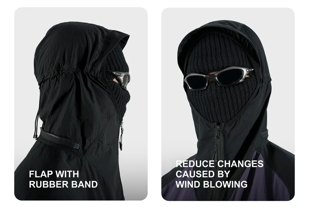 Reindee Lusion 25s UPF50+ Lightweight sunscreen jacket 3d loose design mesh splicing vent foldable techwear gorpcore