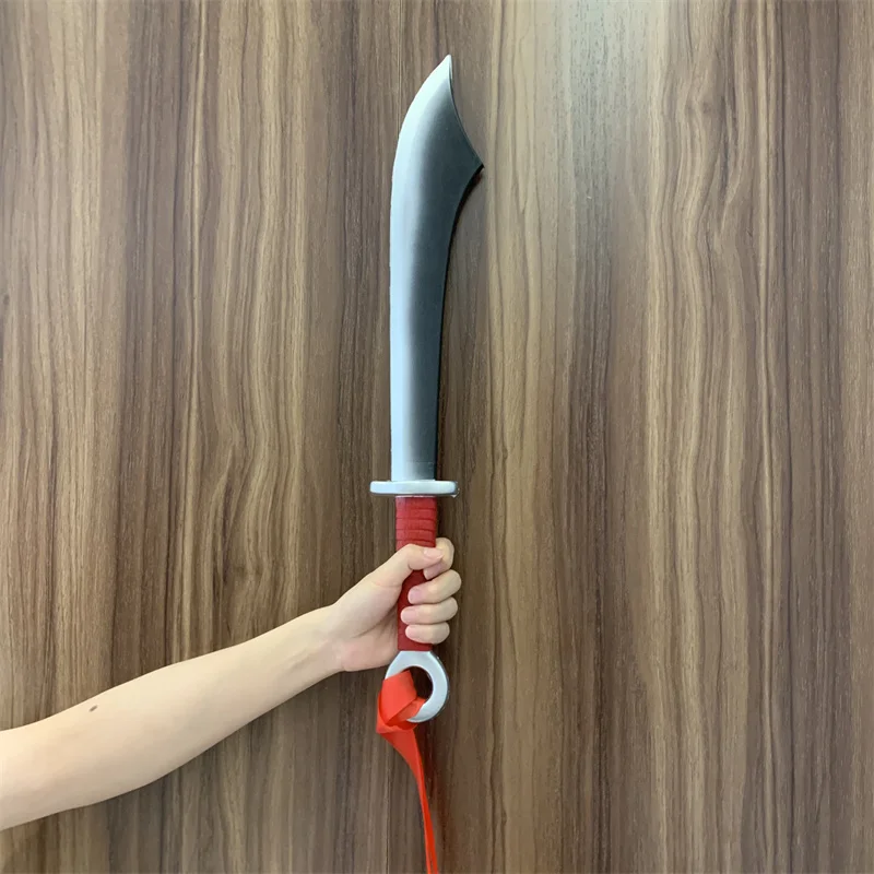 1:1 Cosplay Knife War Knife Sword Performance Prop Weapon Role Playing Chinese Style Cos Weapon Rubber Model Kids Toy 48cm