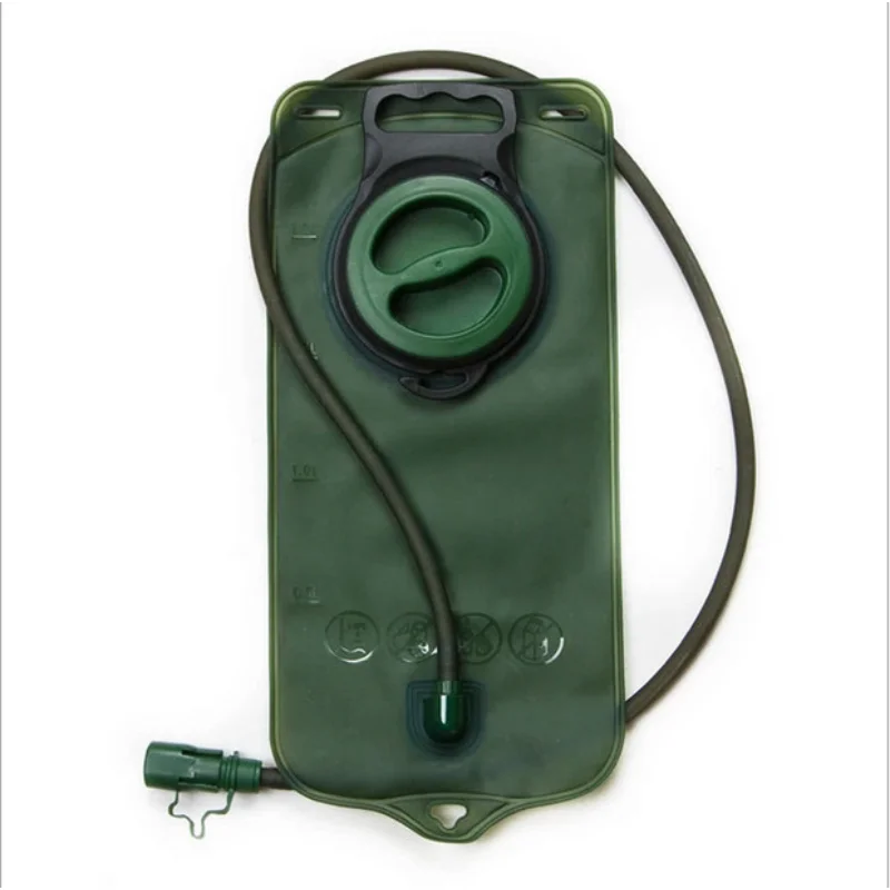 

2L Leak Proof Water Reservoir Military Water Storage Bladder Bag BPA Free Transverse Pull Large Opening Runing Cycling Hiking