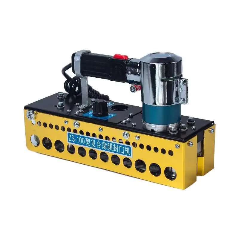 

Портативная непрерывная машина для герметизации пластиковых пакетов + стандартный ручной герметик для пакетов с цепочкой, Новинка