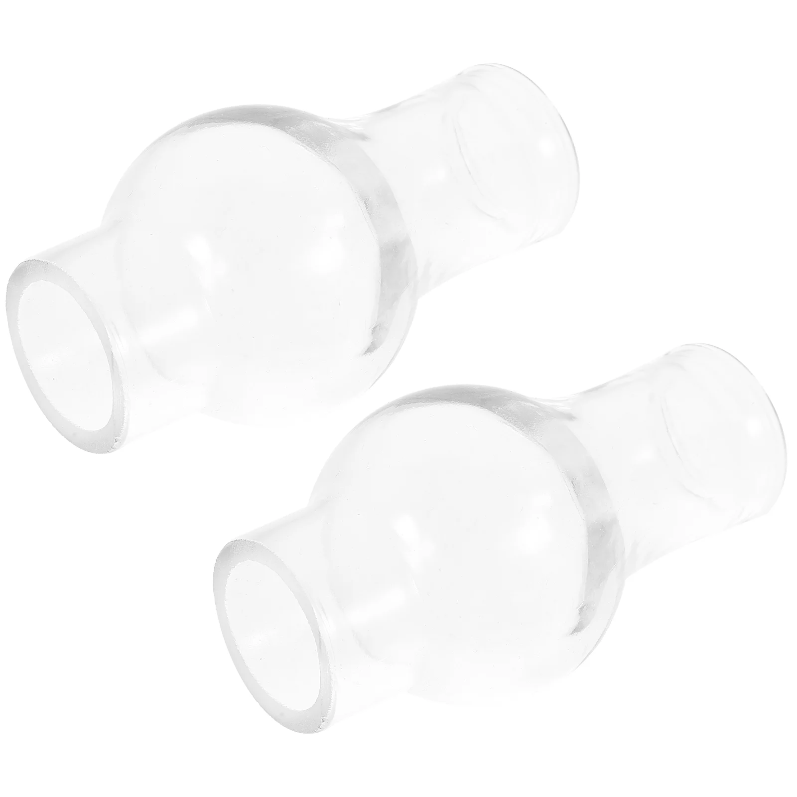 

2 Pcs Lampshade Vintage Decor Accessory Decorative Glass Light Cover for Wall Oil Ornament