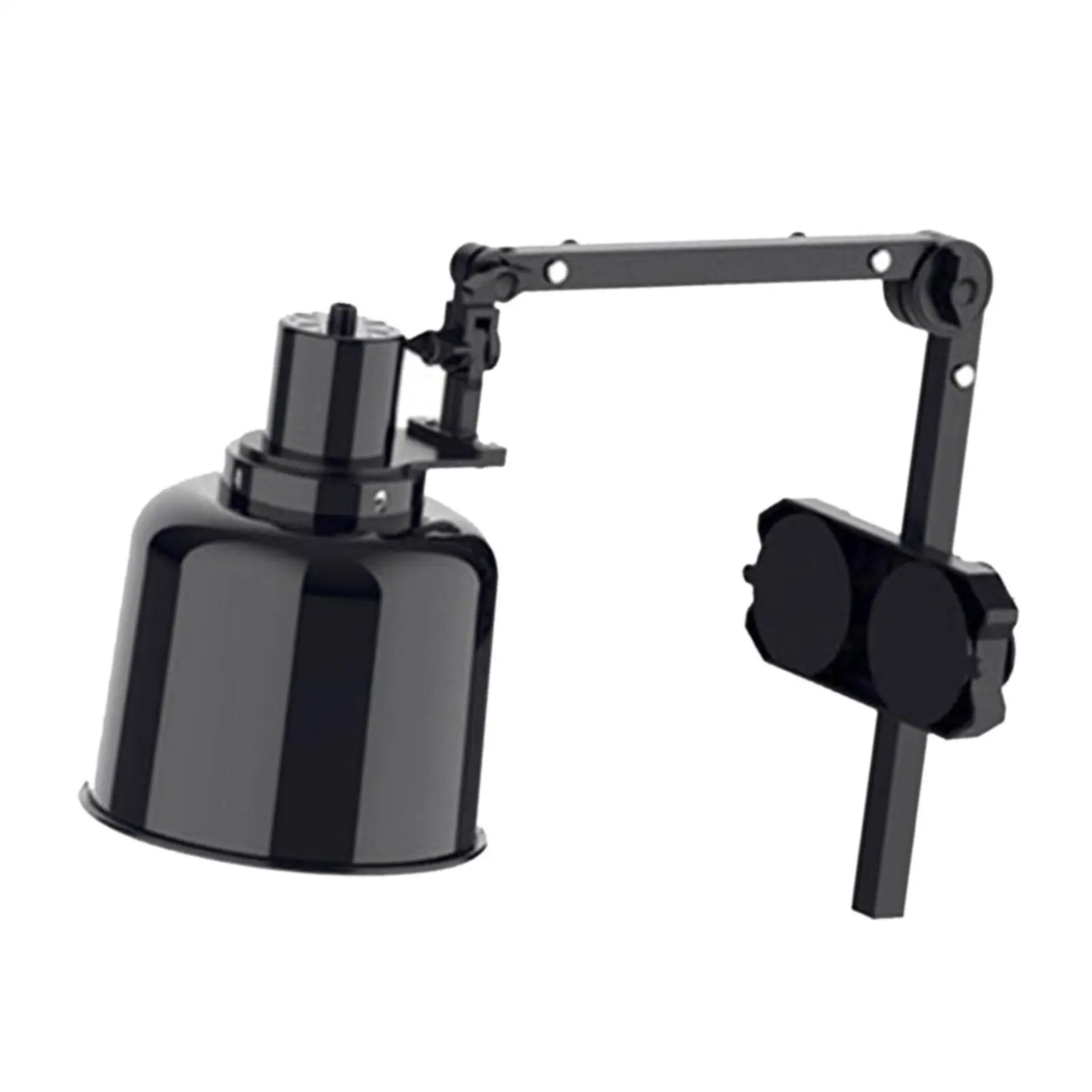 Reptile Lamp Stand Adjustable Height 14-43cm Metal Support for Glass Terrarium Invertebrates Vivarium Cages Tank Brooders