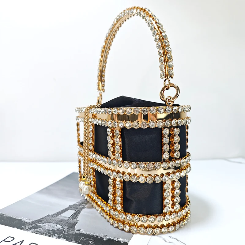 Rhinestone Evening Bag Luxury Designer Handbag for Women