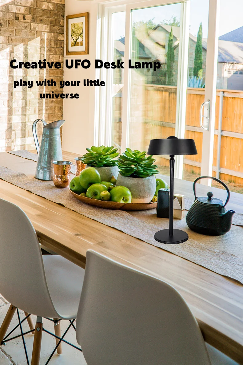 Indoor Modern Style Unique Work Table Lamp Table Lamps Luxury Modern Decorative Rechargeable Led Desk Lamp night light wireless