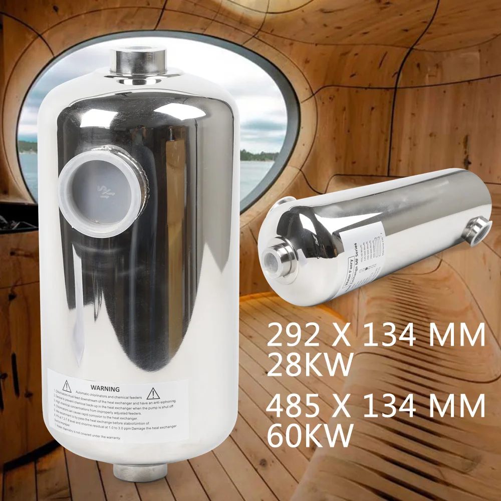 Stainless Steel Swimming Pool Heat Exchanger | Pentair Pool Heater Heat  Exchanger - Power Tool Accessories - Aliexpress