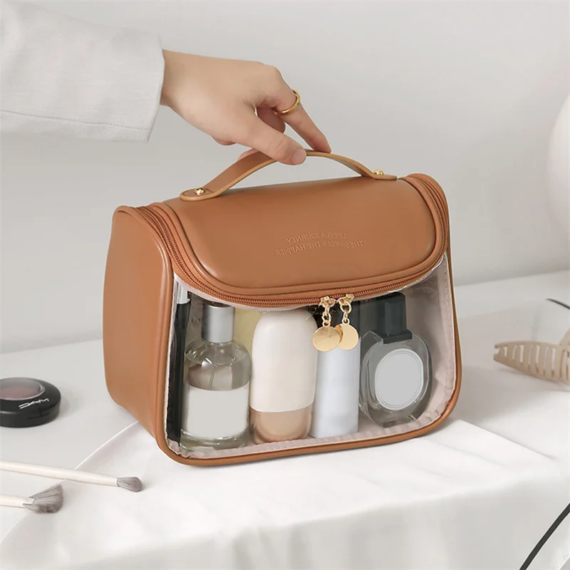 

Women Makeup Bags Travel Cosmetic Bag Toiletries Organizer Waterproof Storage Neceser Hanging Bathroom Wash Bag High Quality