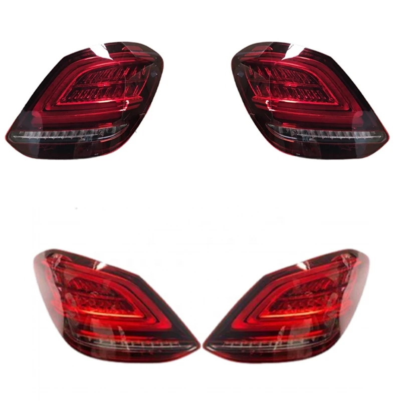 

Auto High Quality 1 Pair Tail Light Rear Tail Light 2059067103 2059067203 For Mercedes Benz W205 C Class Accessories