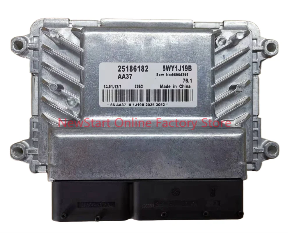 25186182 New ECU Original Car Engine Computer Board Electronic Control Unit 5WY1J19B Fit for Chev-rolet Cruze Epica