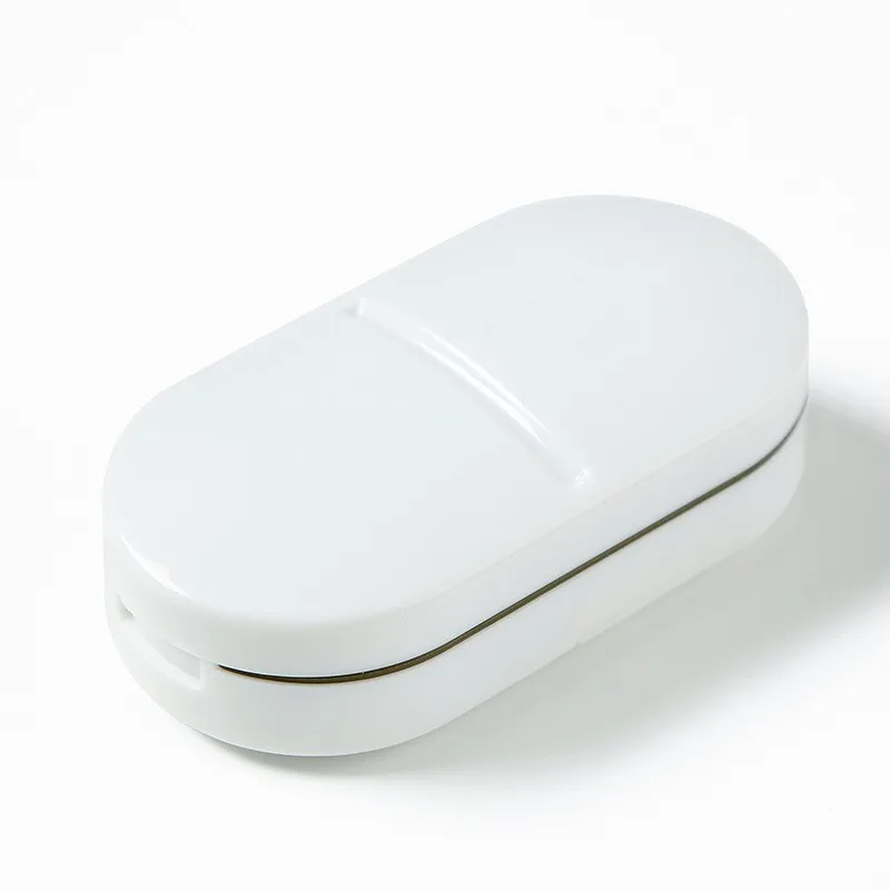 Portable Multiple Pill Cutter with Storage Box Pill Crusher Adjustable Pill Splitter Stainless Steel Cutting Blade - Image 6