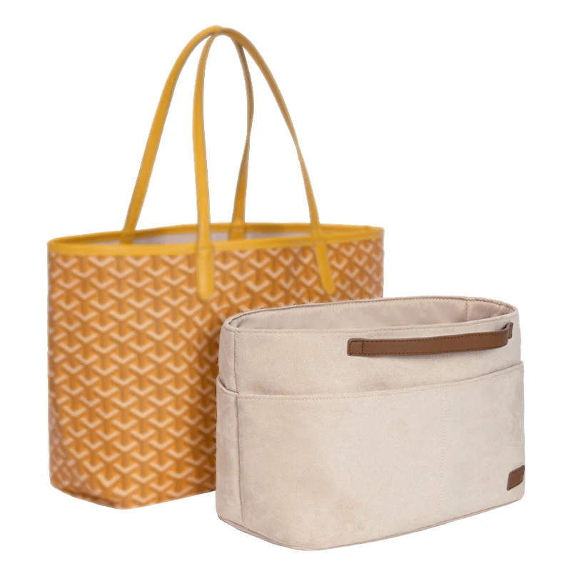 Plush Travel Inner Purse Insert Organizer for Goyad Tote Bag,Luxury Handbags  Saint Louis Tote Shaper - AliExpress