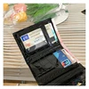 2023 Short Purses for Women New Fashion Stone Pattern Laser Wallet High Capacity Card Holders Coin Purse Mini Small Money Bag 3