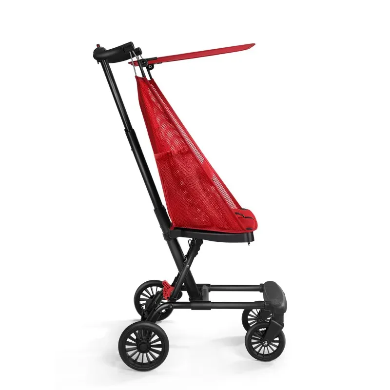 Ultra Lightweight Children’s Stroller Children’s Camper Portable Four-wheel Baby Stroller Lightweight Travel Pram Baby Stroller