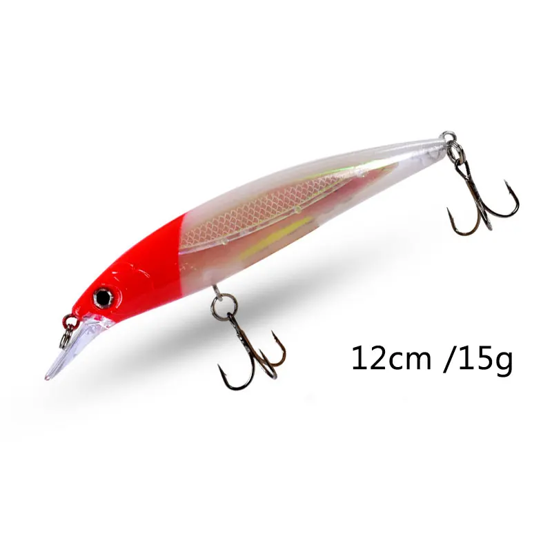 JYJ 110mm 14g far casting dark fishing lure baits night fishing