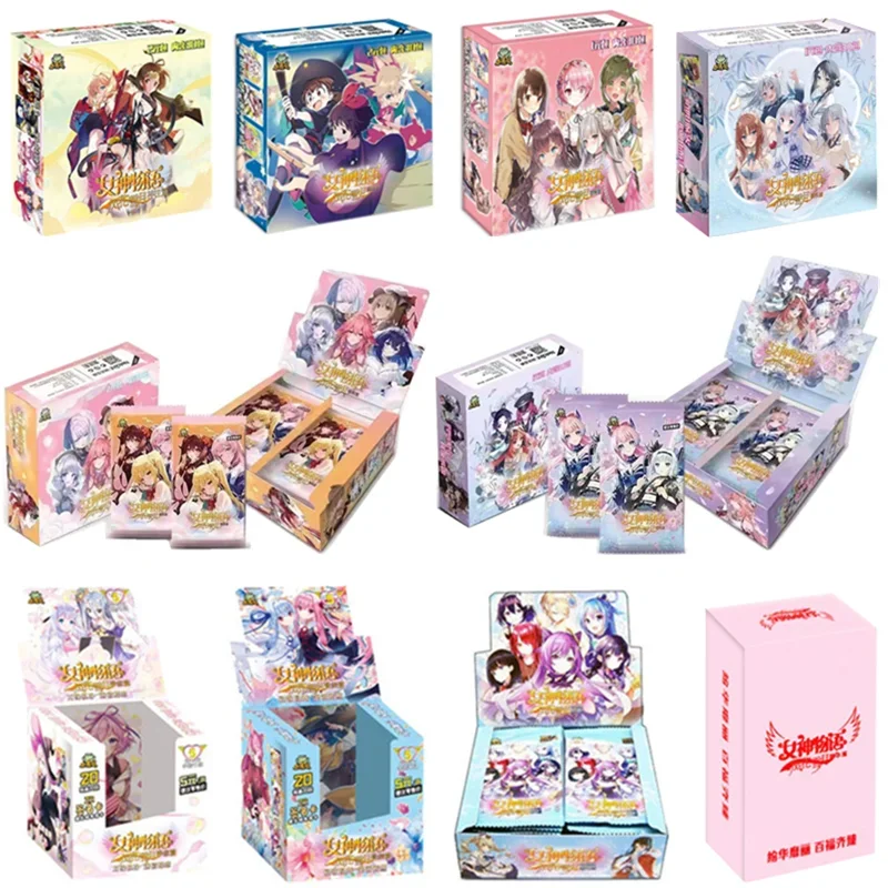 여신 이야기 애니메이션 게임 카드 PR 카드 소녀 수영복 파티 비키니 잔치 보충 상자 컬렉션 카드 장난감, 어린이 명절 선물