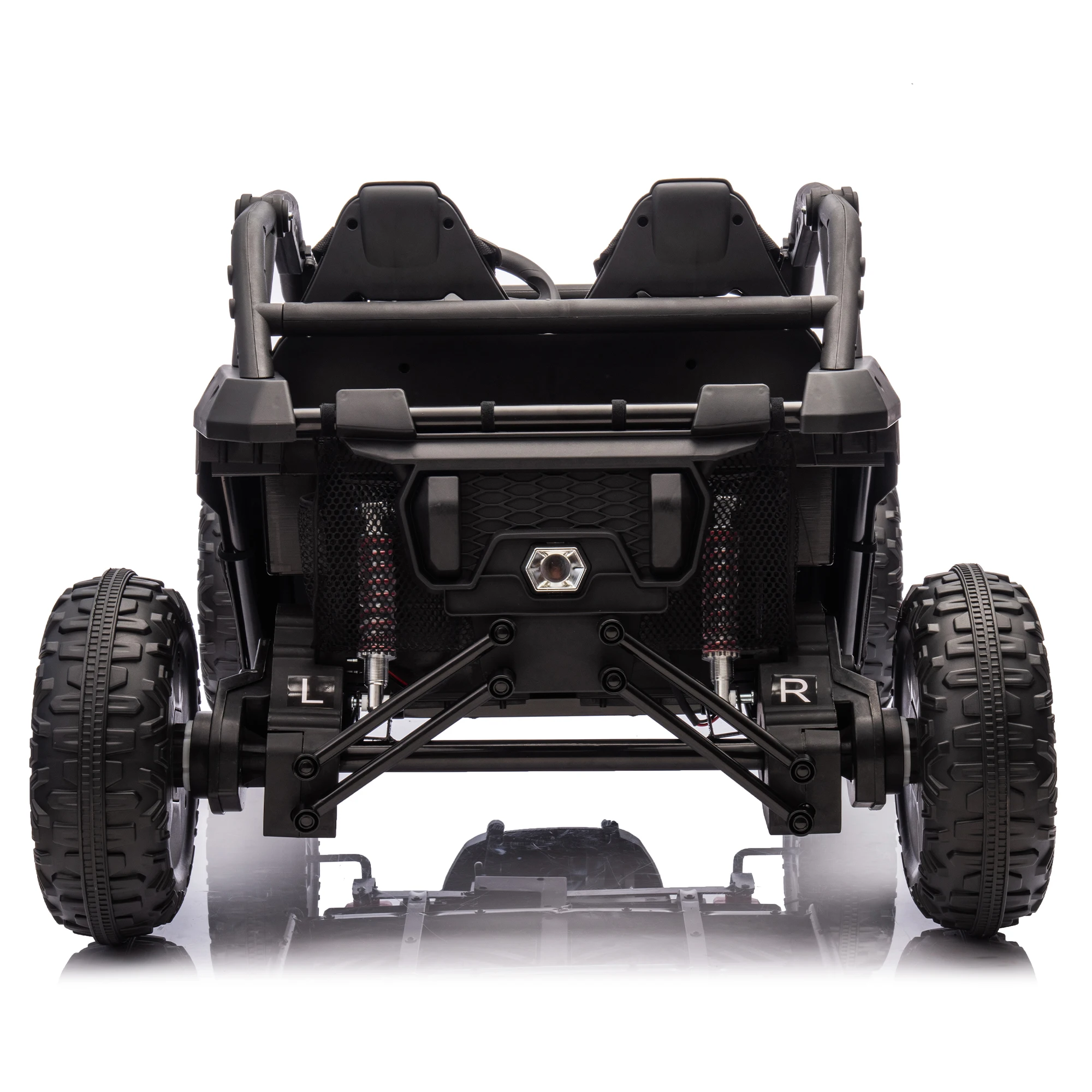 24V Two-seater Kids Ride On UTV w/Parents Control,20in seat width,400W Super high power,Four-wheel Suspension Toys Car