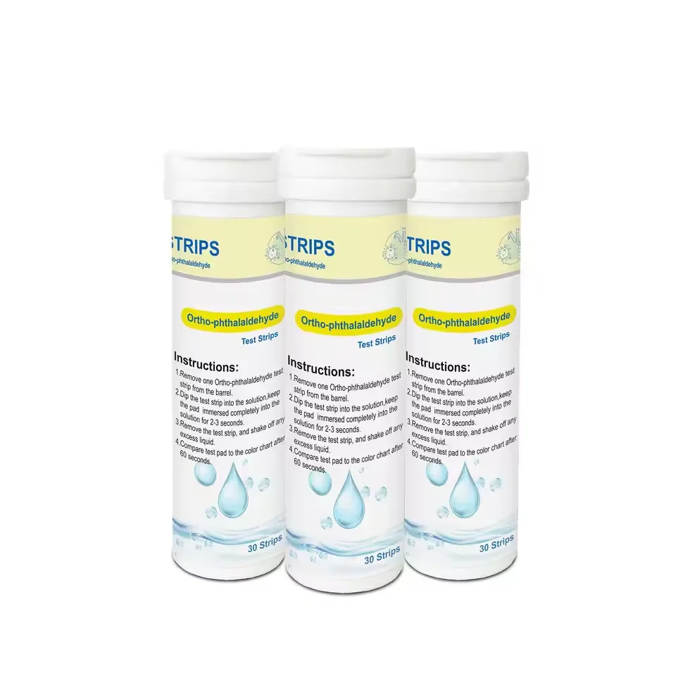 OPA water rapid test strip Testing Residual Ortho-Phthalaldehyde Concentration in water