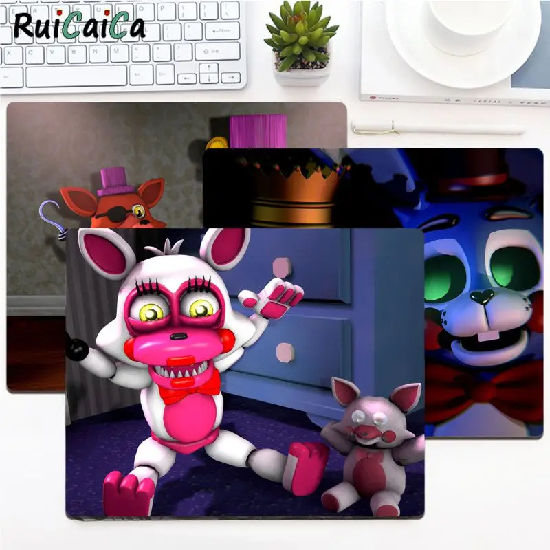 Sfm Fnaf Animatronics Tappetino Per Tastiera Piccolo In Gomma Tappetino Da Tavolo Studenti Gabinete Pc Gamer Tappetino Per Mouse Da Tavolo Tappetini D