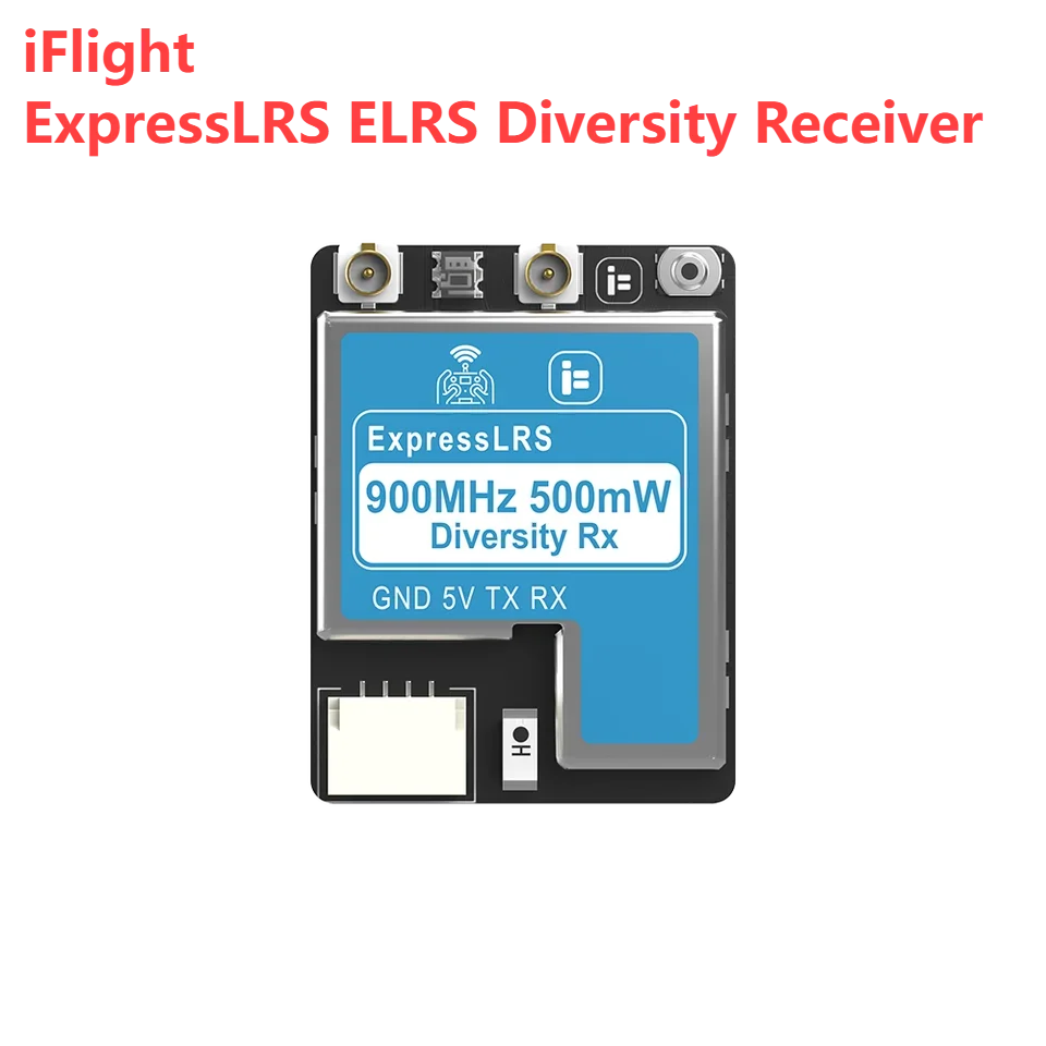 Récepteur ELRS 2.4GHz/900MHz pour Drone FPV - Antenne 40-220mm