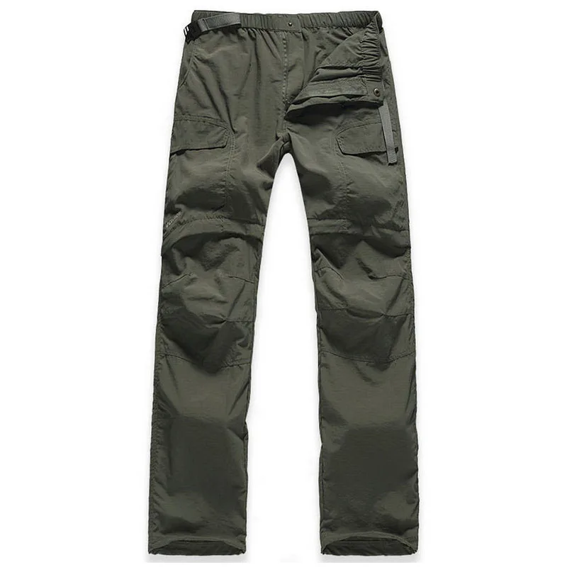 NUONEKO Women's Summer Hiking Pants Women Trekking Sport Quick Dry Thin Cargo Trousers Removable Outdoor Camping Pants Shorts 6