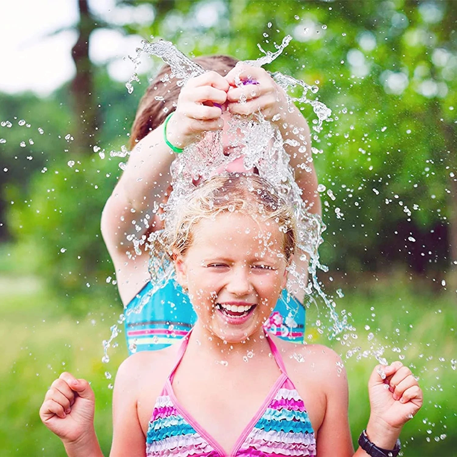 111 Pcs Water Balloons Easy Fill For Kids Party Games For Swimming Pool