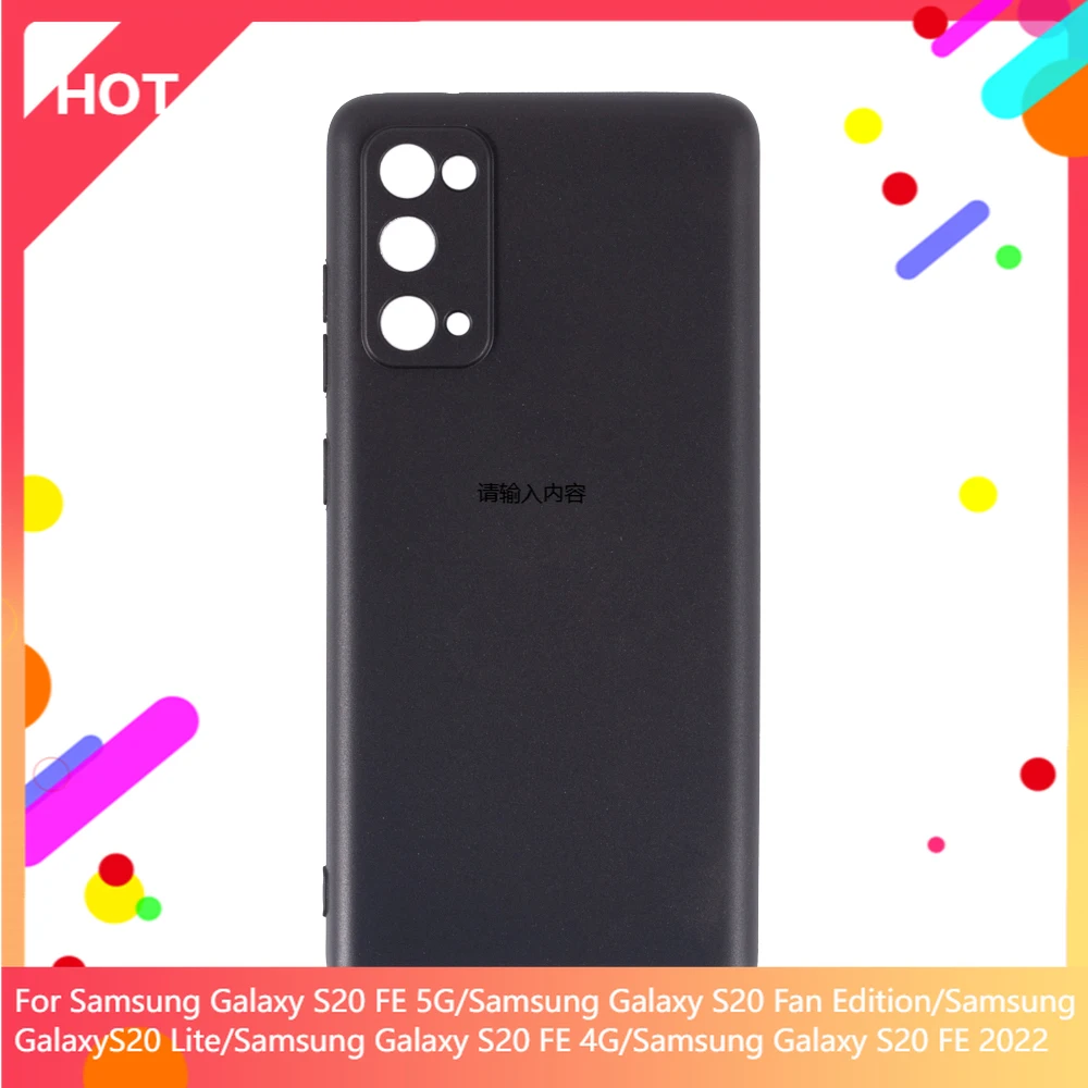 Custodia Galaxy S20 Fe 5G Cover Posteriore In Silicone Morbido Opaco Per Samsung Galaxy S20 Fan Edition Custodia Per Telefono Galaxy S20 Lite S20 Fe 4