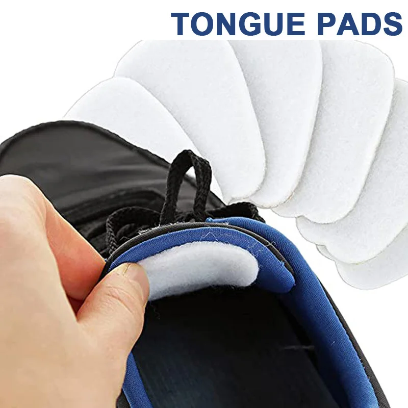 Half Insoles for Men Women Forefoot Felt Pads Foot Pain Protector Anti-wear Self-Adhesive Sticker Shoes Heel Cushioning Insole