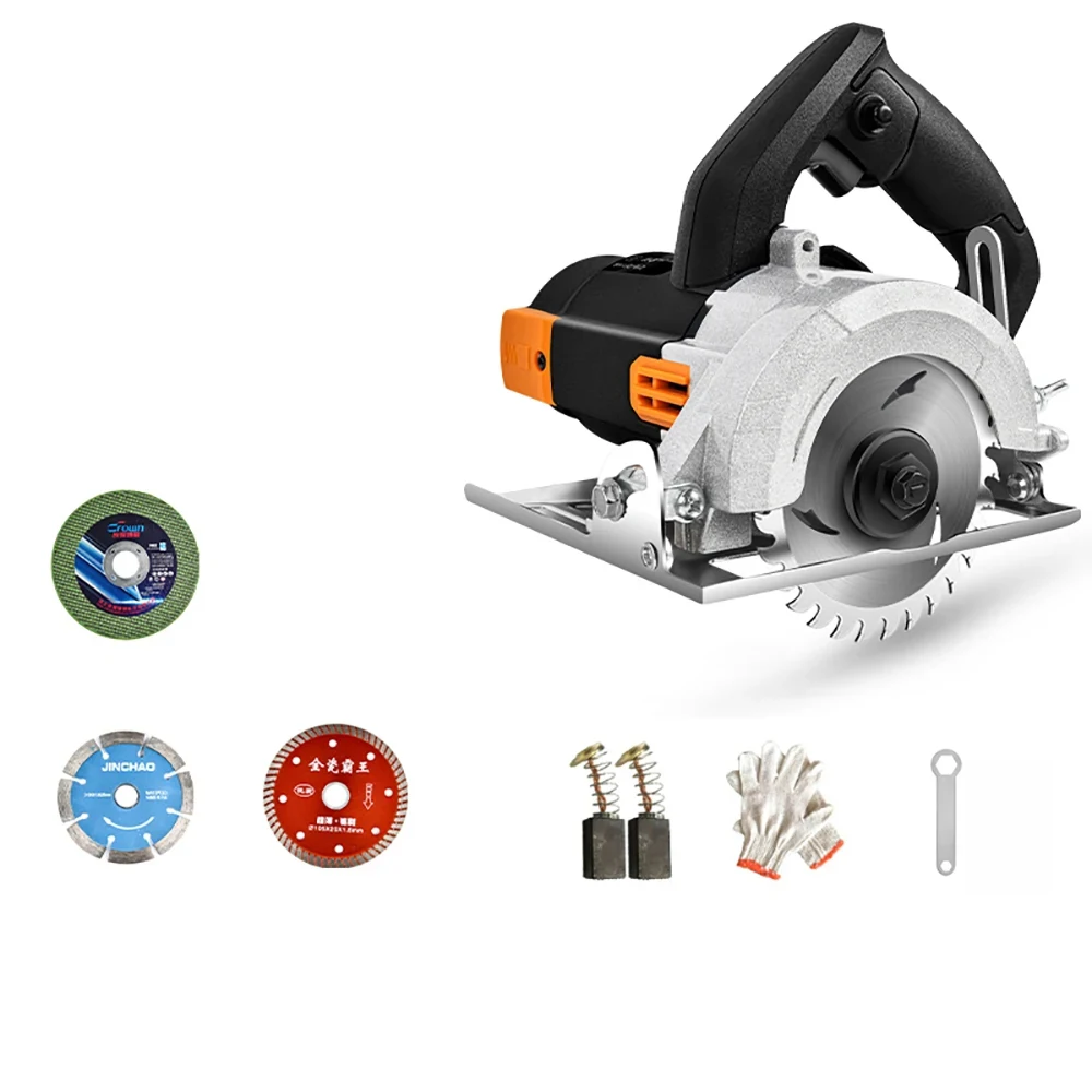 

Бытовая многофункциональная машина для резки металла и камня, 220 В, портативная электрическая пила для деревообработки, регулируемые режущие инструменты, 1680 Вт N