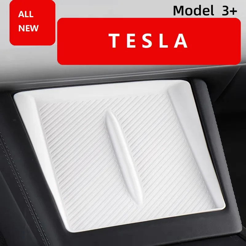 

Подходит для Tesla 2023, новая модель 3, центральное управление, Беспроводная зарядка, Силиконовая накладка, противоскользящие аксессуары для интерьера