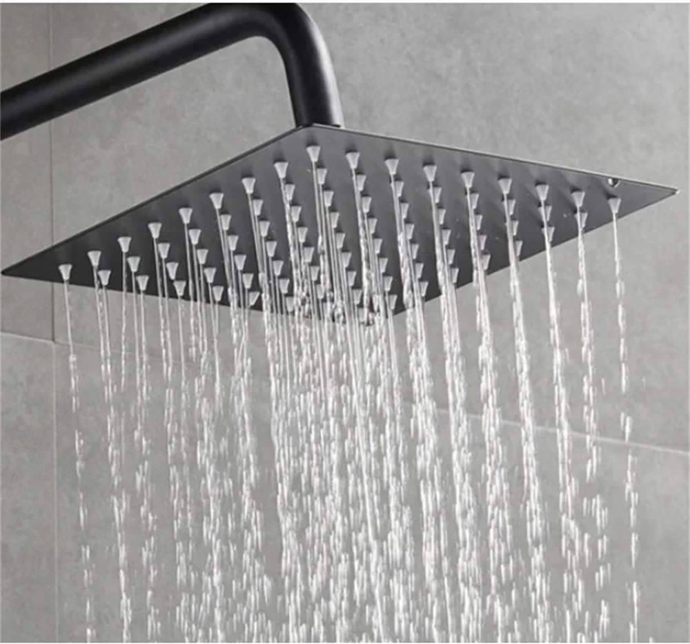 Description Picture 3 of item1pc Bathroom Practical Shower Set Wall-mounted Home Bathing Equipment Rainfall Ceiling Shower Suitable For Bathrooms