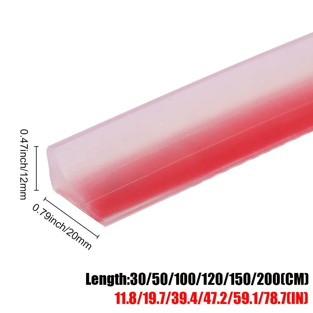 Shower Water Stopper Silicone Door Seal Shower Water Barrier Water Barrier Strip