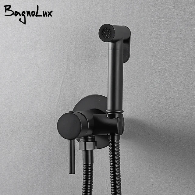 ชุดฉีดชำระแบบมือถือ, หัวฉีดชำระ, สายยางและที่ยึด, ก๊อกน้ำติดผนังในห้องน้ำ, ขายส่งจากโรงงาน, รูปทรงกลม 1